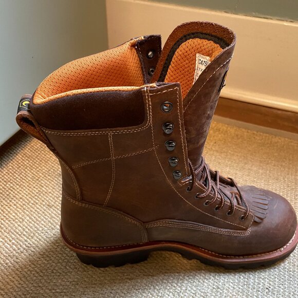 CAROLINA Birch Comp Toe Boots Size 12 D NEW - Picture 1 of 5